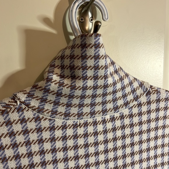 Rw & co khaki, lavender and cream houndstooth print jacket - Picture 6 of 10